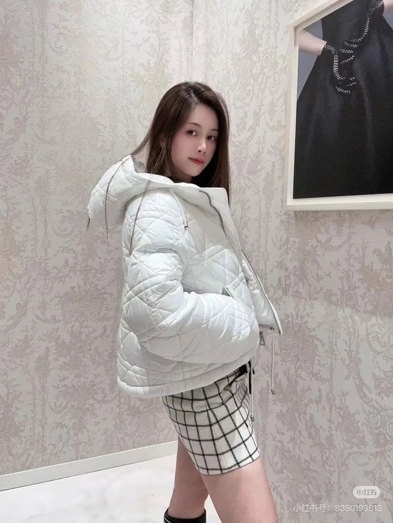 디올 까나쥬 후드 숏 패딩 재킷 - 알렉산더 왕 패딩 레플리카 사이트 참고 이미지